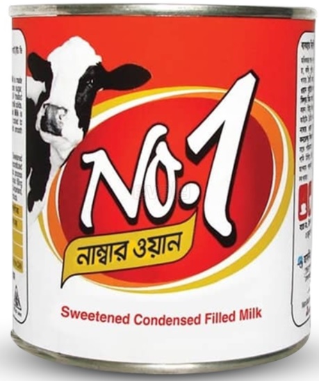 No1 Sweetened Condensed Milk - 400 gm